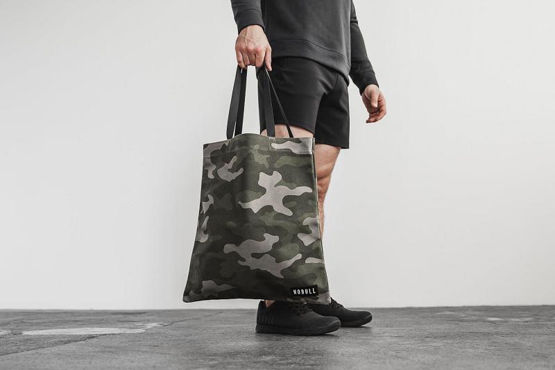 Camo Nobull Waxed Canvas Tote Women's Bags | CA J2269P